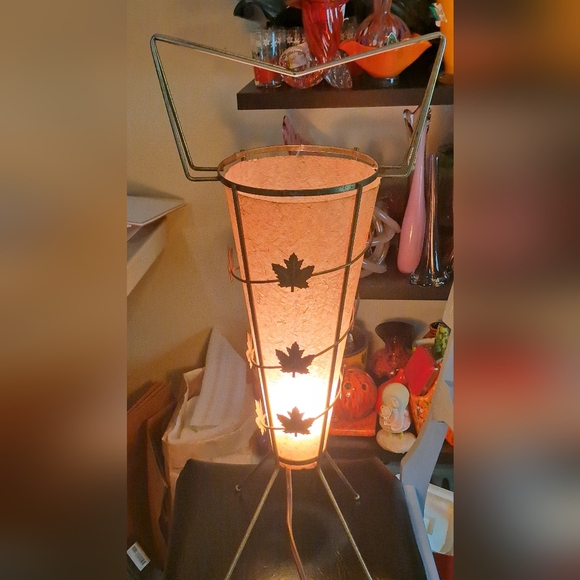 Vintage Ashtray Stand Floor Lamp - Picture 2 of 9